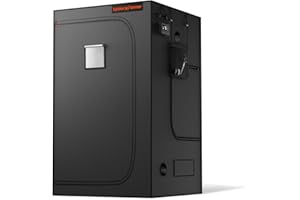 SPIDER FARMER Armario de Cultivo Interior 120x120x200cm Mylar hidropónico Reflectante 1680D con Ventana de observación y Bandeja de Piso para Cultivo de Plantas en Interiores