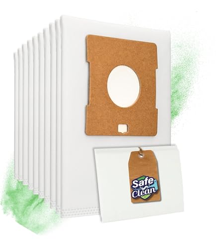 Sacchetti per aspirapolvere adatti per aspirapolvere Severin – BC 7035 S'Power Snowlight – dustwave® marchio/Made in Germany + con microfiltro bianco