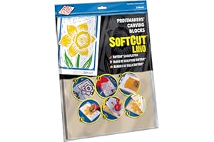 Essdee SoftCut - Blocchi per incisioni e intaglio (420 x 300 x 3,0 mm, confezione da 2)