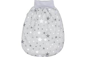 TupTam Baby Strampelsack Schlafsack mit breitem Bund Winterschlafsack für Mädchen Jungen Babyschlafsack