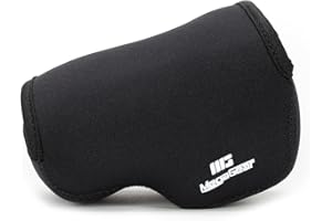 MegaGear MG835 - Estuche de cámara ultra ligero de neopreno para Panasonic Lumix DC-LX100 II, DMC-LX100, Negro