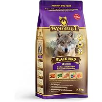 Wolfsblut - Black Bird Senior - 2 kg - Truthahn - Trockenfutter -  Hundefutter - Getreidefrei : Amazon.de: Haustier