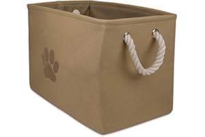 Bone Dry DII - Cesta de Almacenamiento para Juguetes de Mascota, para decoración del hogar y Uso Diario.