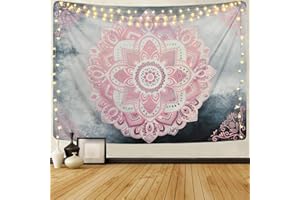 Alishomtll Mandala, arazzo bohémien, da parete, in stile indiano, 210 x 150 cm