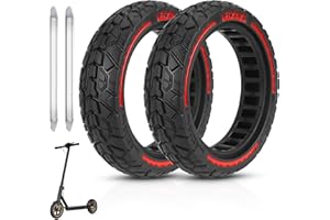 ANSENI Rueda Patinete Xiaomi Offroad 8.5 Pulgadas(8 1/2x2) para Patinete Electrico, Neumatico Maciza Antipinchazo 50/75-6.1,Accesorios Compatible Con Xiaomi M365/Pro,1S, Eessential,Cecotec (2 Ruedas)