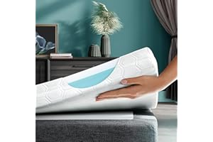 ‎WENDRE WENDRE Matratzen Topper 160x200cm Boxspringbett - Bequeme 7cm Kaltschaum Matratzenauflage - Matratzentopper 160x200cm mit Antirutsch - Langlebig & Pflegeleicht - Matratzen Topper 160x200