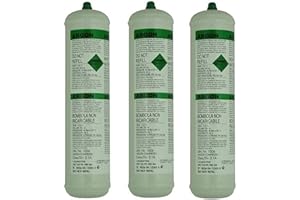 CLARIK SWP Argon Disposable Gas Mig Welder Bottle 390G 60L x 3