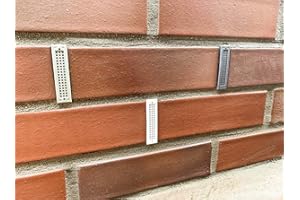 LUFU Siebe (25 Stk.) Fugengitter Fugenlüfter Stoßfugen Insektenschutz inkl. Kleber (zum Nachrüsten)