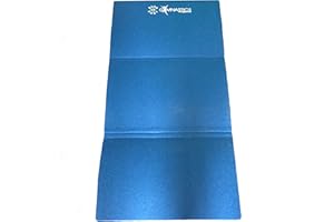 Sure Shot Pliable Tapis de Gym, Mixte, Folding Gym, Bleu