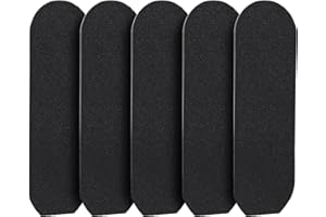 KALIONE 50 Pcs Pedicure File Refill Pads, Stainless Steel Foot File Refills, 180 Grit Foot File Replacement Pads, Self-Adhesive Reusable Foot Rasp for Removing Callus Dead Skin, Pedicure Salon