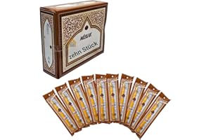 ‎IDOBY IDOBY Miswak Zahnbürste, 10er Pack Zahnputzholz, Traditionelle Zahnbürste 100% Natürliche Siwak Stück, Miswak Wurzel, Reinigend und Aufhellend, Umweltfreundlich & Nachhaltig