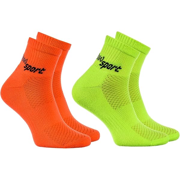 6 Paar Damensocken Gestreift - Baumwolle Sportsocken Unisex 38-42