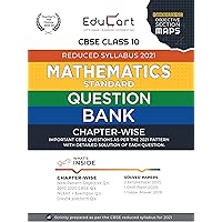 Educart CBSE Maths Class 10 Question Bank (Reduced Syllabus) for 2021