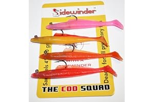 Sidewinder The Cod Squad Sandeels 10 gram 4"