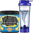 Applied Nutrition Bundle ABE Pre Workout 375g + Electric Shaker | All Black Everything Pre Workout Powder, Energy Drink, Physical Performance, Creatine, Beta Alanine, Caffeine (Lemon Refresh)