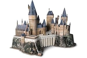 ASMODEE CubicFun | Harry Potter Le Château de Poudlard | Jeu de Construction | Puzzle 3D | 197 pièces | À partir de 8 Ans | 60 Minutes
