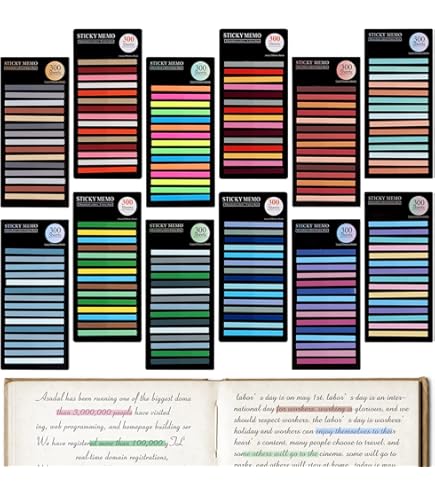 Strisce Adesive Per Etichette Leitz - 20cm, 5 Strisce Colorate - Foto 4