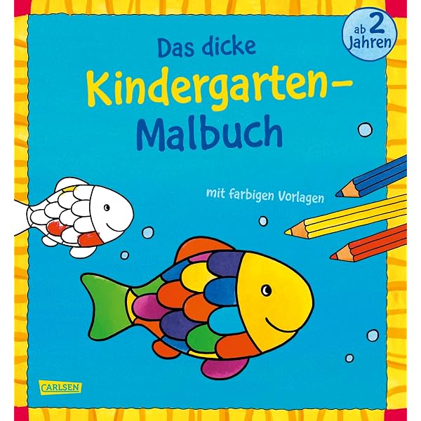 Malbuch Kinder Ab 2 Jahre – Süße Tierbabys Zum Ausmalen Für Mädchen & Jungen