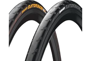 Continental Gatorskin Road Bike Tyres German-Made Natural Rubber Tread and DuraSkin Protection | Durable and Fast Bicycle Tyre | Versatile Training and Commuter Cycle Tyre