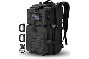 ‎HANNIBAL TACTICAL Hannibal Tactical Militär Taktischer Rucksack US Cooper Rucksack Armee Assault Pack 3 Tage Bug Out Go Bag Trekking Wanderrucksack