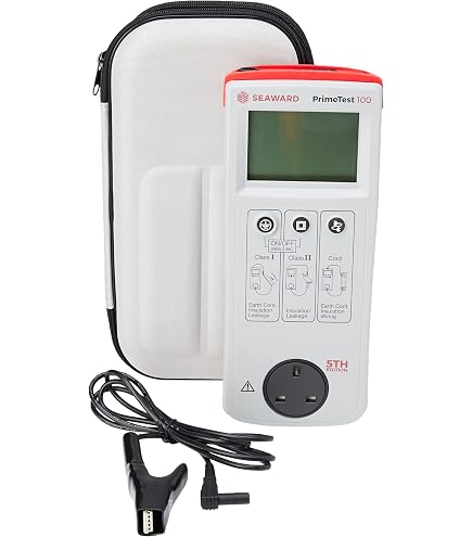 MEMORYPAT FIRST STOP SAFETY Pat Tester, Alimentato a Batteria MEMORYPAT FIRST STOP SAFETY Pat Tester, Alimentato a Batteria