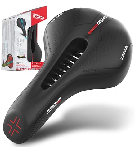 Büchel Sattel Twin Medicus 1.0 (Trekking Herren) 91201 Bicycle Saddle Black Sports & Outdoors