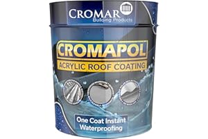 CROMAR Cromapol Acrylic Waterproof Roof Coating - 20kg Grey