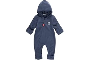 Höhenhorn Ibex Baby Fleece Overall Winter Herbst Strampler Kleinkind mit Kapuze