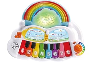 VTECH BABY Babys Regenbogen-Keyboard - Vtech 80-612404 Babyspielzeug, Bunt
