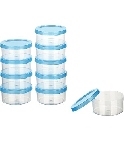 Jive Dekobox Set di 3 contenitori da 16 l con coperchio, Plastica (PP