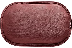 TERRAILLON - VELVET - Bouillotte électrique, finition velours, Chargement rapide 8-12 min, Jusqu'à 6h de chaleur, Soulager les douleurs musculaires-menstruelles-articulaires, Vieux Rose