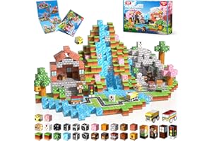 MAGNEVERSE ToyUnited 200Pcs Magnetic Blocks - Magnet Toys for Kids, Magnetic Building Cubes, Stacking STEM Toys for School Acitivities, Birthday Xmas Gifts for Boys and Girls Age 3 4 5 6 7 8 9Years Old