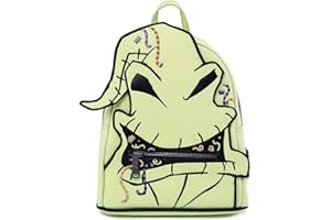 Loungefly The Nightmare Before Christmas Oogie Boogie Creepy Crawlies (Glow in The Dark) Women Mini Backpacks