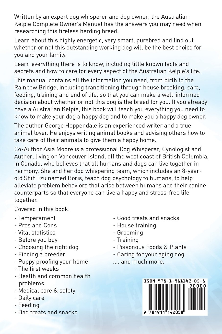 Australian Kelpie. Australian Kelpie Dog Complete Owners Manual