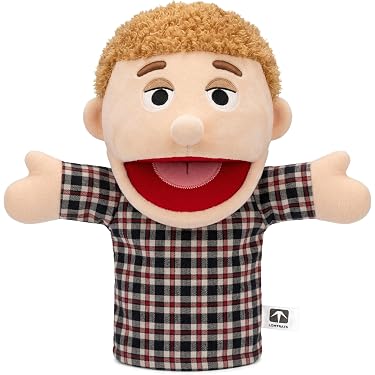 Alasum Set De 2 Marionnettes à Main En Peluche – Personnages Fille Et Garçon, Jouets Interactifs Pour Raconter Des Histoires