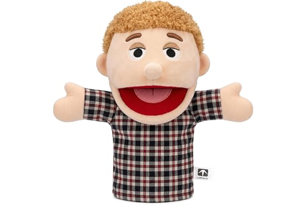 LOMTRATS Marionnettes familiales,Comprend Grand-père,Grand-mère,Papa,Maman,Fille,Fils avec Bouche Ouverte Mobile,parfaites pour raconter des Histoires,enseigner,Cadeaux d'anniversaire,1 Pcs