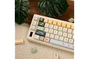 SUMGSN Lot de 152 Touches en polybutylène téréphtalate (PBT) personnalisées, Profil Cerise, pour Clavier mécanique à commutateur Cherry MX 61/64/87/104/108, ISO, ANSI, Alice