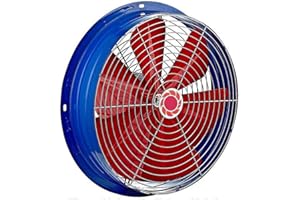 Uzman-Versand 500mm Ventilateur Mural,Fenetre Extracteurs d'air Industriel VENTILATEURs Aspiration Extracteur Helicoide Ventilation
