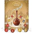 Assorted Chocolate Advent Calendar 2024 - Luxury 24 Days Christmas Countdown Calendar 2024. Christmas Chocolate Gold Gift Box 297g with Topline Card for Stocking Fillers, Secret Santa Gifts for Women