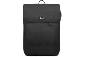 ‎LOVEVOOK LOVEVOOK Rucksack Damen, 17 Zoll Laptop Rucksack Schulrucksack Mädchen Teenager mit Laptopfach & Anti Diebstahl Daypack Elegant für Reisen, Uni, Schule u. Büro, Schwarz
