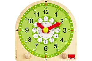 Goula - 55125 - Horloge Éducative