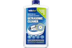 ‎WOLDOCLEAN Ultraschallreiniger Konzentrat 750ml Reinigungsflüssigkeit für Ultraschallgeräte - für Brillen, Schmuck, Silber, Münzen & Uhren
