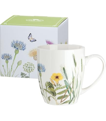 Mug Porcelaine Anglaise Ambiente Tasse à Thé Tasse à Café Tasse 0,4 L