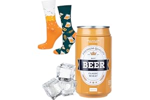 soxo Cerveza Calcetines Hombre Divertidos Algodon Regalos Originales Regalo Hombres 40-45 1-4 Pares