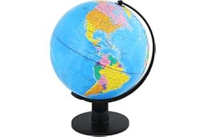 TOPGLOBE 30cm Globe Terrestre - Carte en Anglais