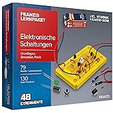 FRANZIS 67164 - Lernpaket Elektronische Schaltungen - Grundlagen, Simulation, Praxis, Komplettset für 48 Experimente, inkl. 1