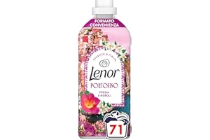 Lenor Ammorbidente Concentrato Essenze d’Italia, 71 Lavaggi, Portofino, Note Di Fresia e Neroli, Profumo autentico di lunga durata