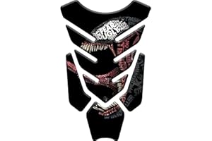 Tankpad Motorad Draht Muster Tankschutz KOMPATIBEL Polymer ,,Venom Spider Man v1,,