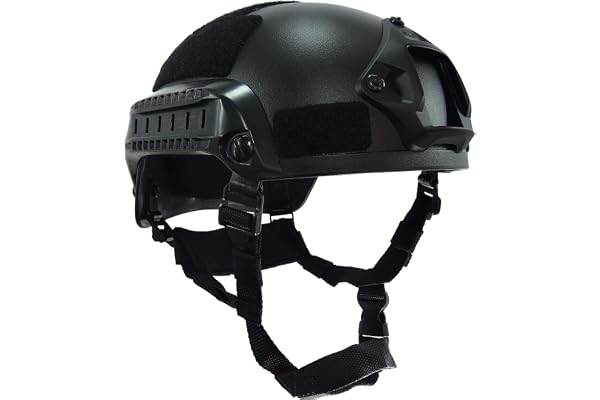 haoYK MICH 2001 Casque tactique Airsoft Paintball avec support NVG et rail latéral pour Airsoft Paintball