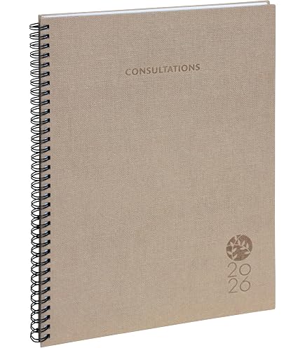 Agenda Semainier De Poche Exacompta Eurotime 13S 2026 - 9x13 Cm, Spirale, Fermeture élastique, Papier Clairefontaine